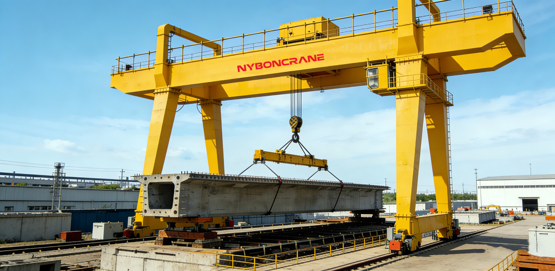 nybon double girder gantry crane